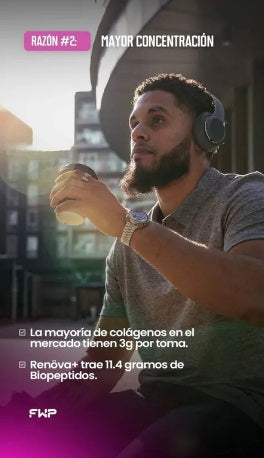 Colageno Renova - La juventud hecha realidad